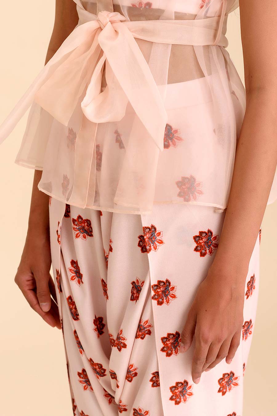 ROOP - Printed Co-Ord Set with Shirt (Set of 3)