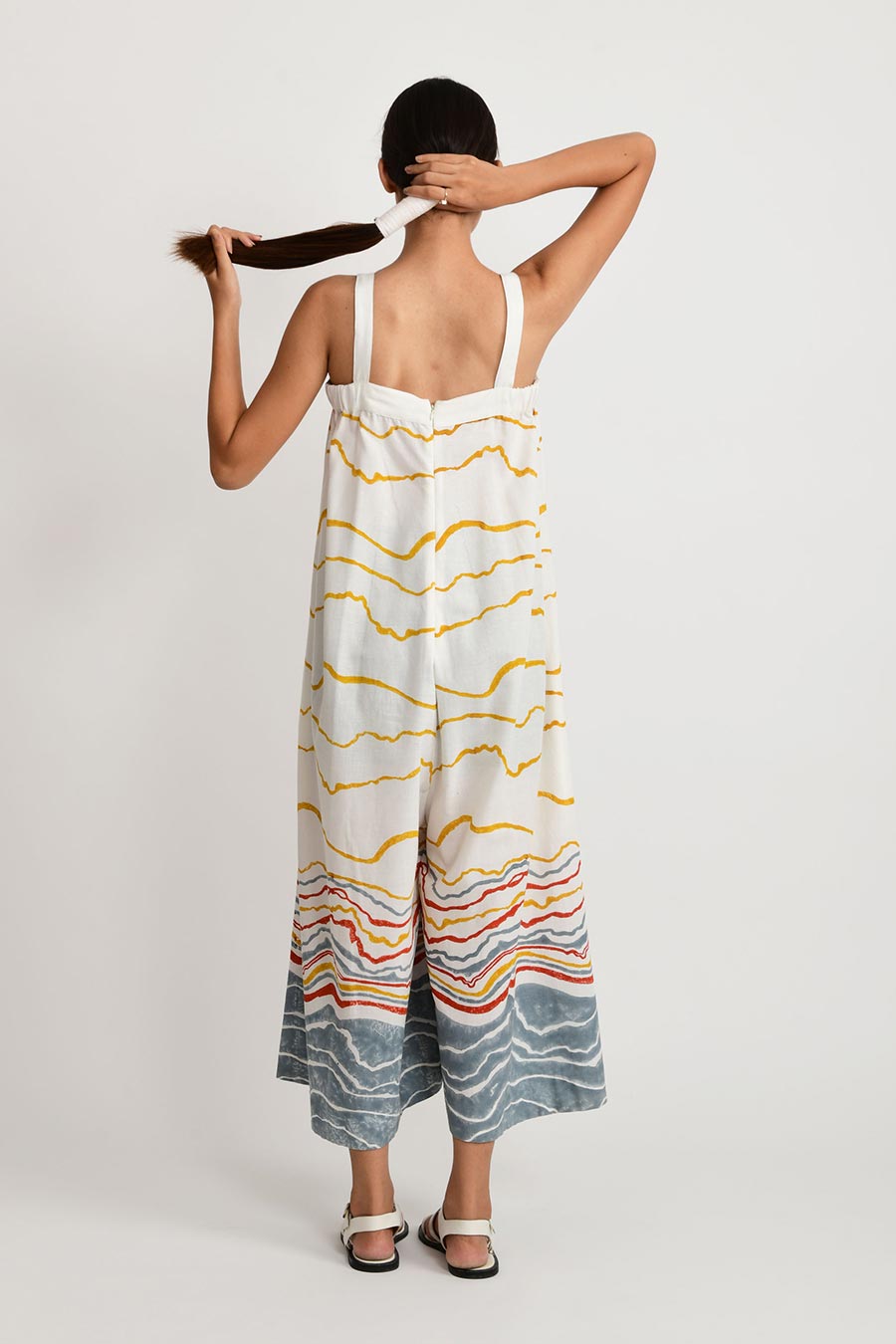 Earth Crest Strappy Jumpsuit