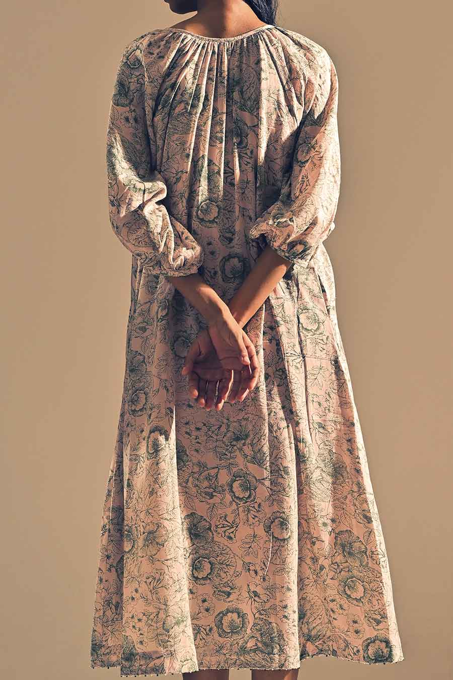 Beryl Gathered Dress