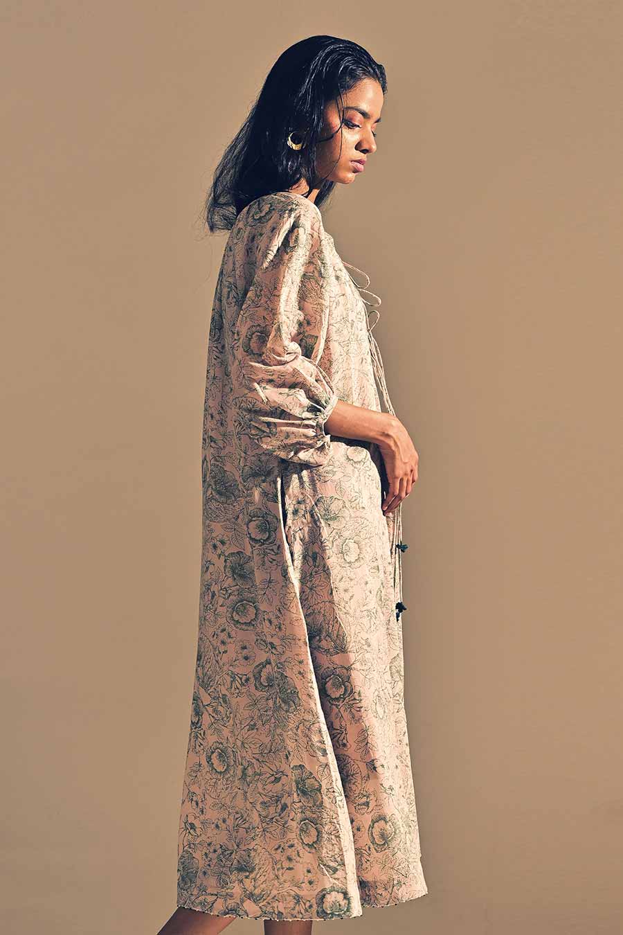 Beryl Gathered Dress