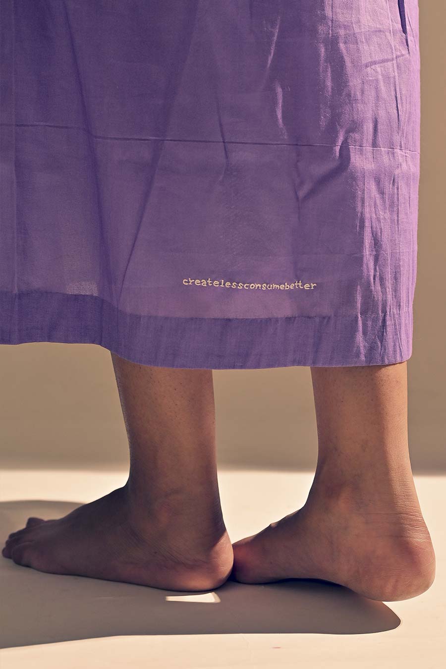 Amethyst Gathered Midi Dress