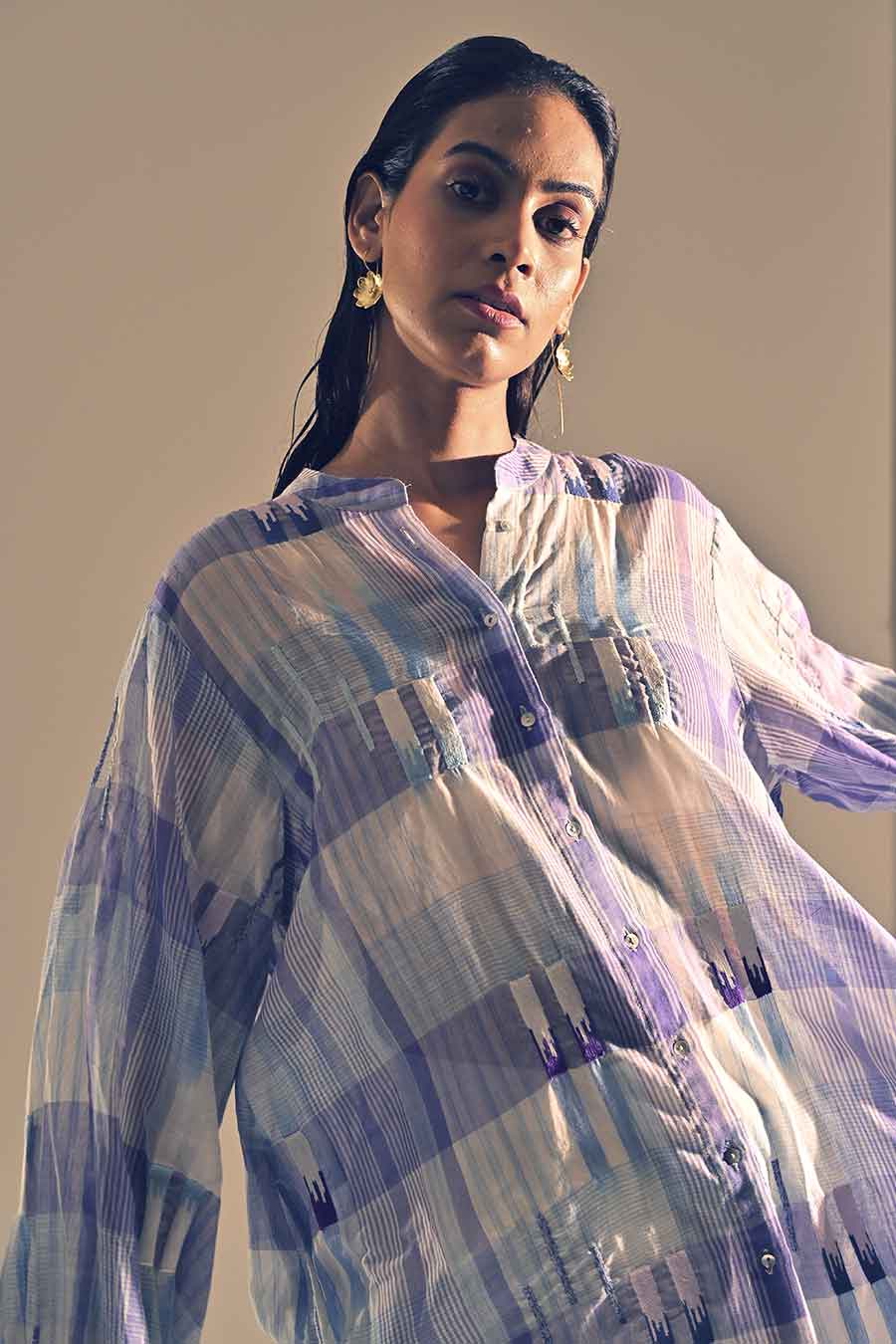 Amethyst Quartz Jacket Shirt