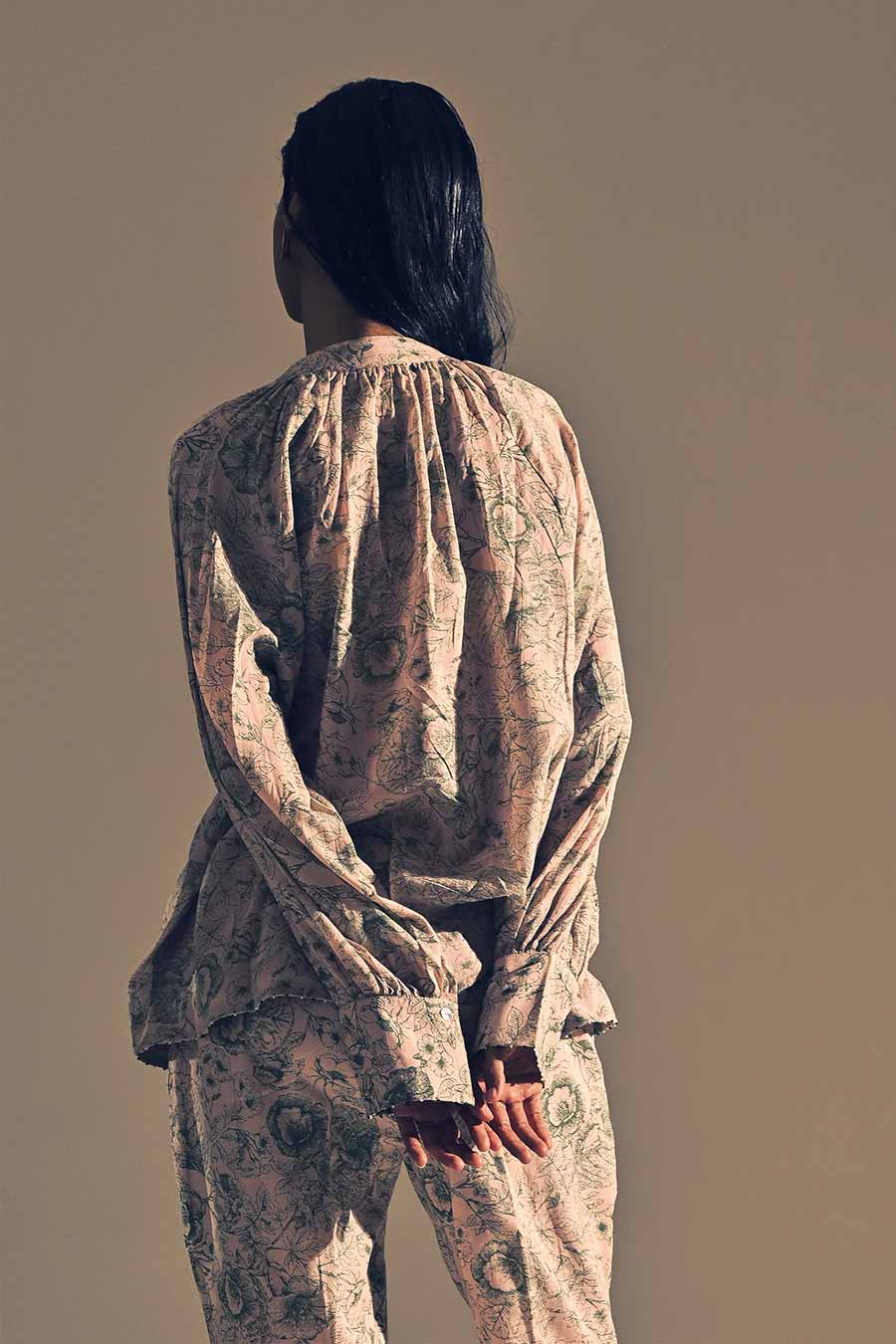 Beryl Placket Top