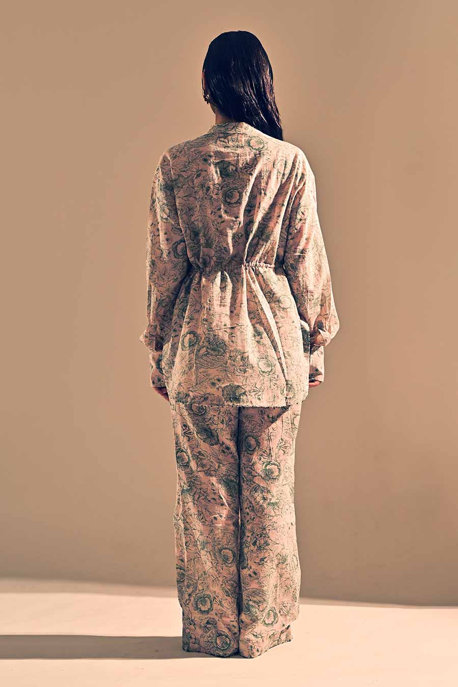 Beryl Knotted Waist Shirt
