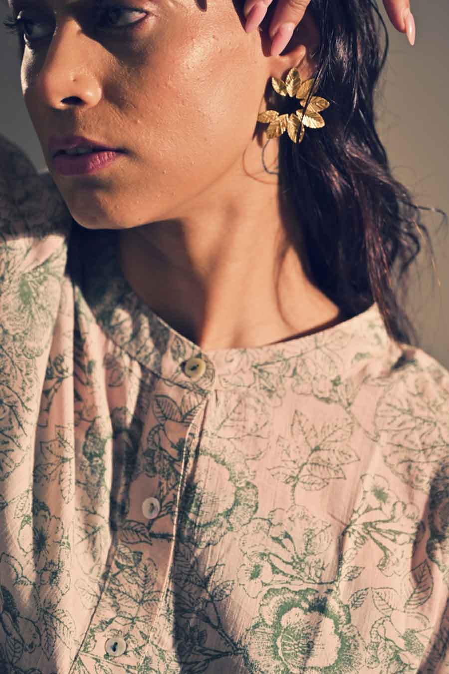 Beryl Knotted Waist Shirt