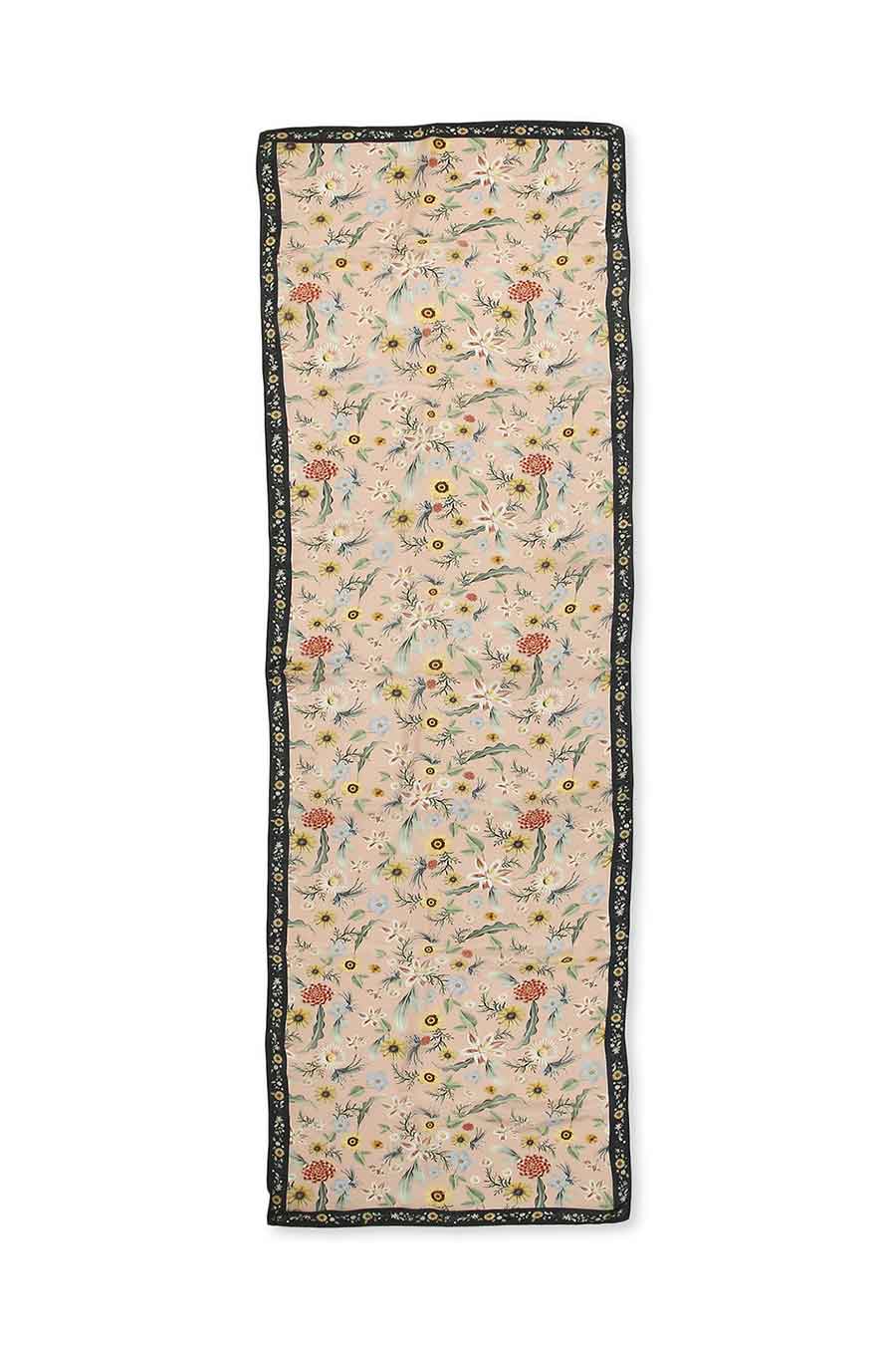 Gulista Print Peach Scarf