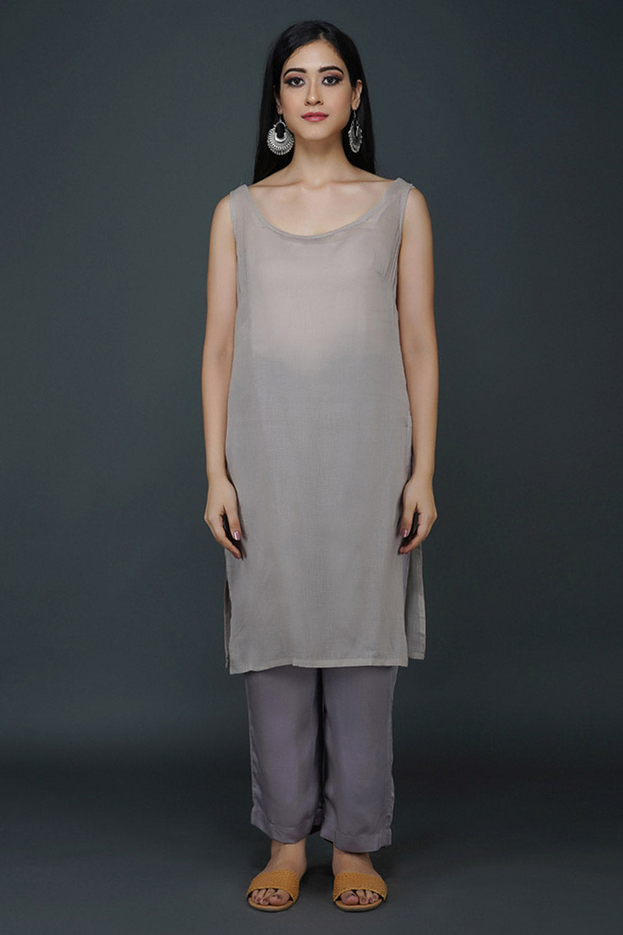 Jamun Chikankari Kurta Set (Set of 3)