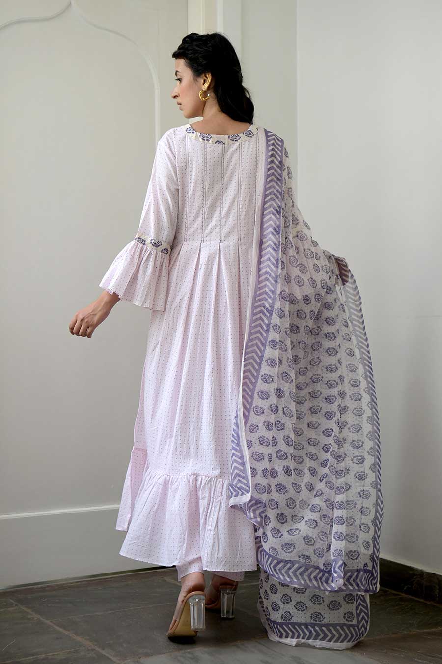 Rosy Flamingo Kurta Set