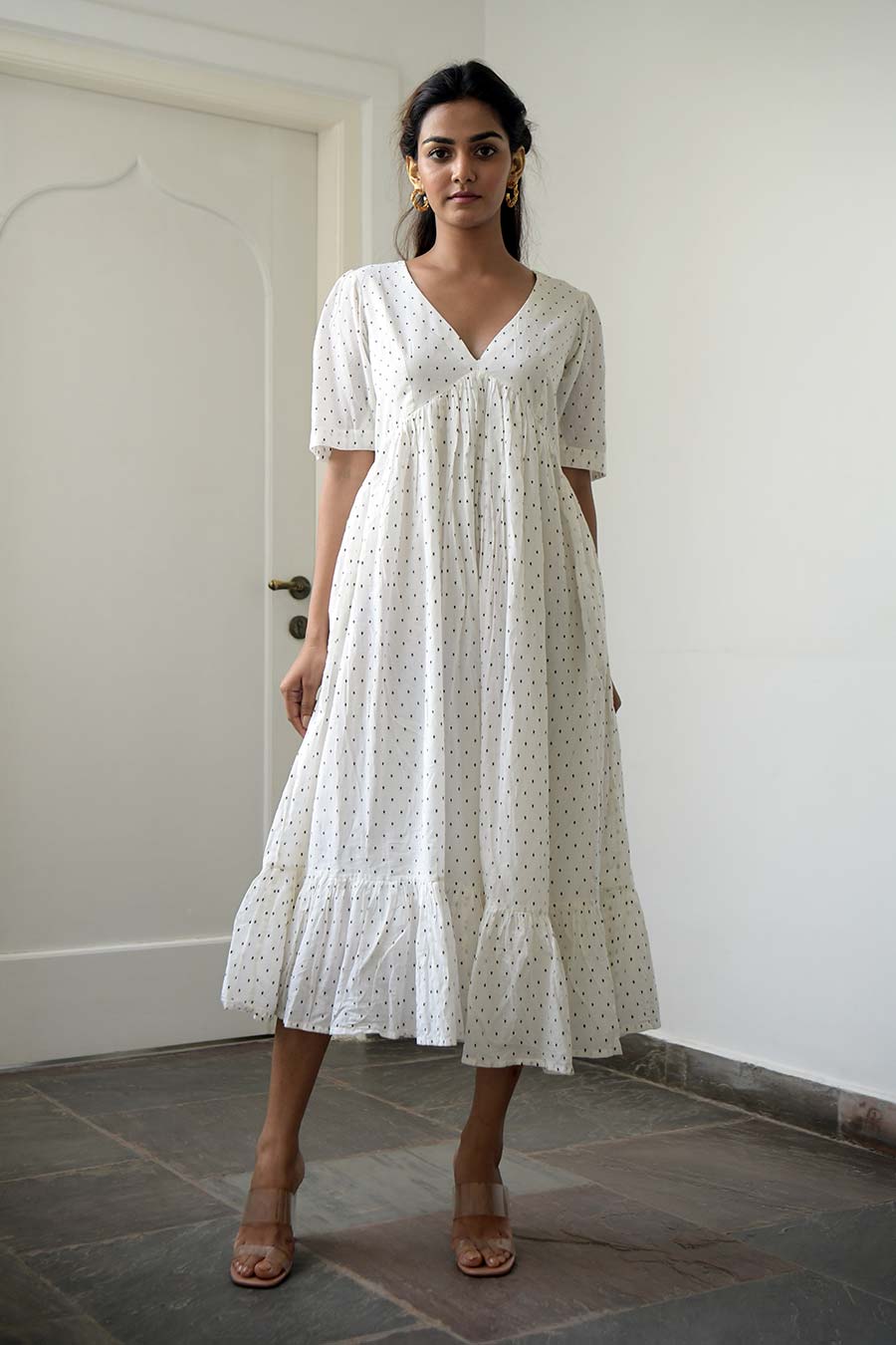 Nude Horizon White Dress