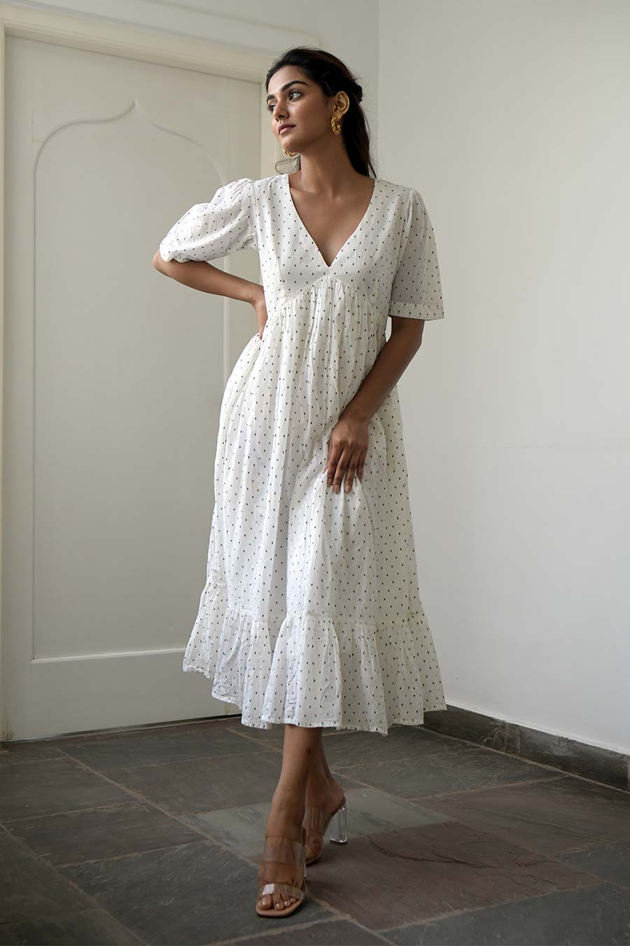 Nude Horizon White Dress