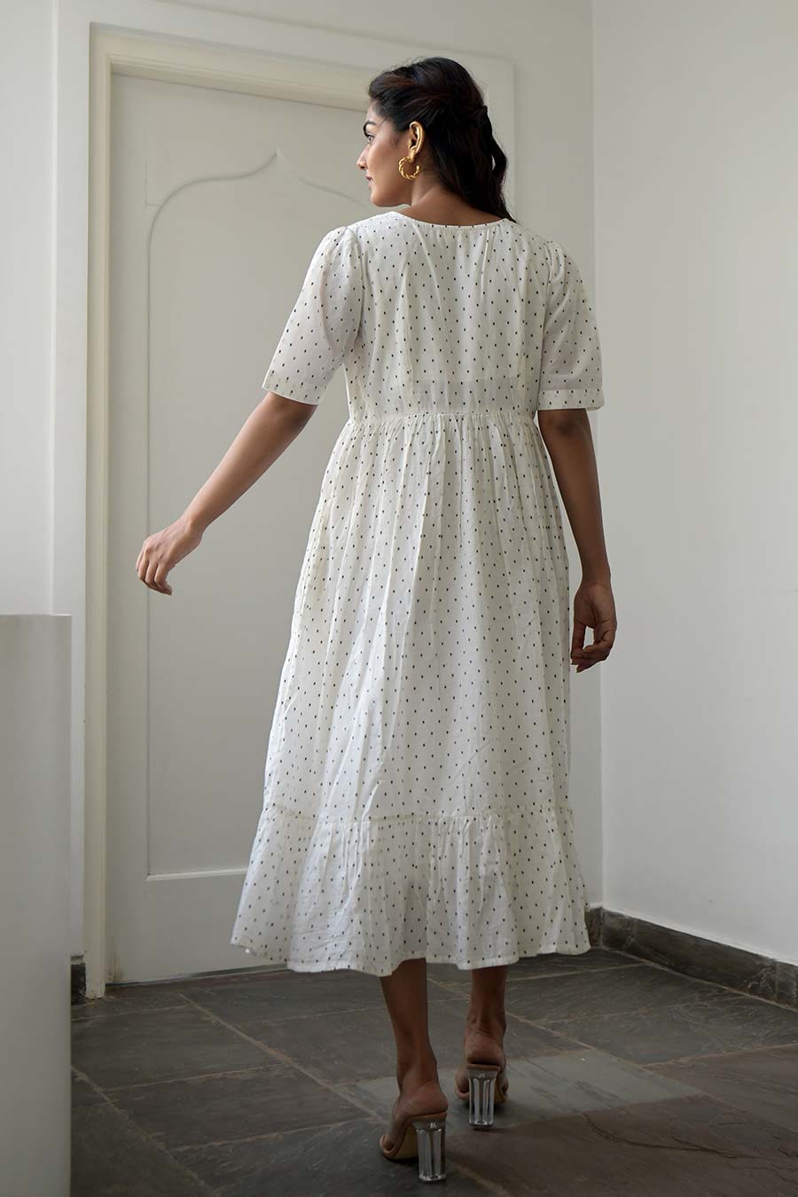 Nude Horizon White Dress