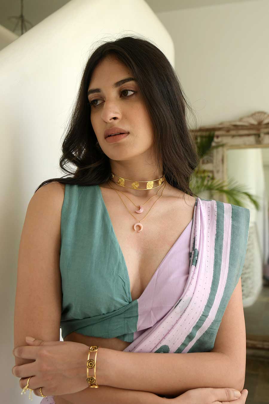 Fresh & Wild Saree & Blouse Set