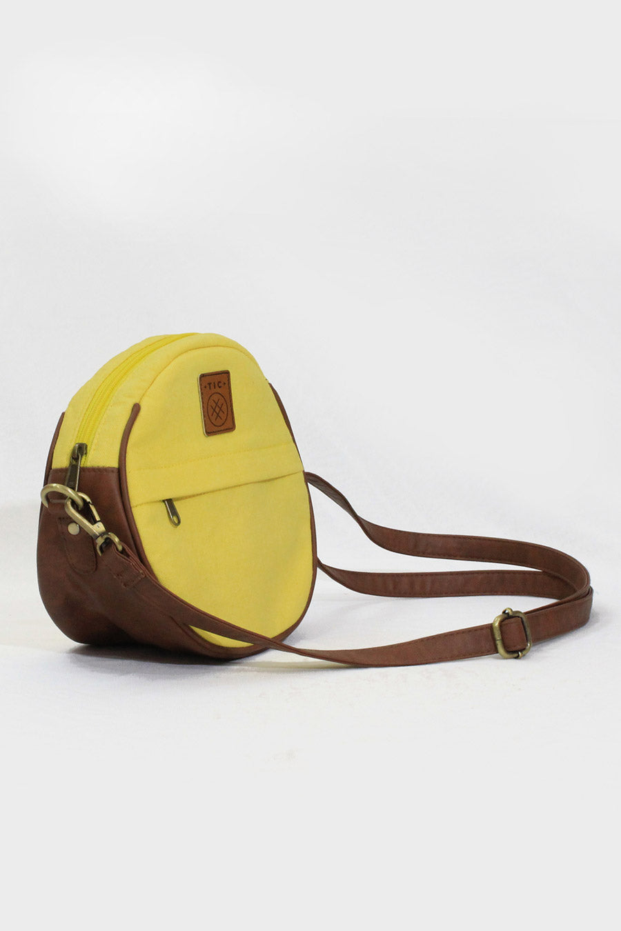 Kataan Round Yellow Sling Bag