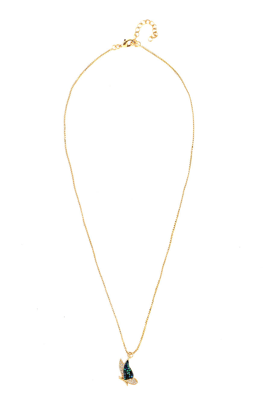 Gold Plated Dove Necklace