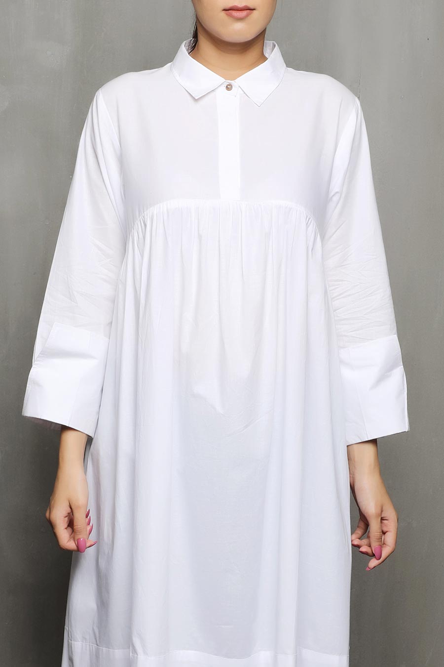 ARYAN - White Tunic Dress