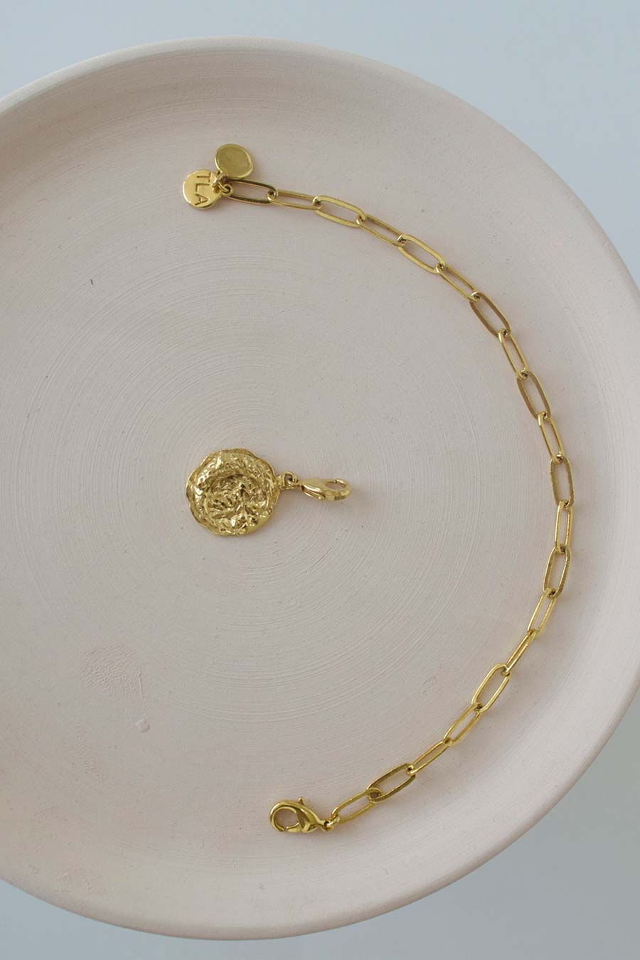 Crescent Moon Charm Pendant