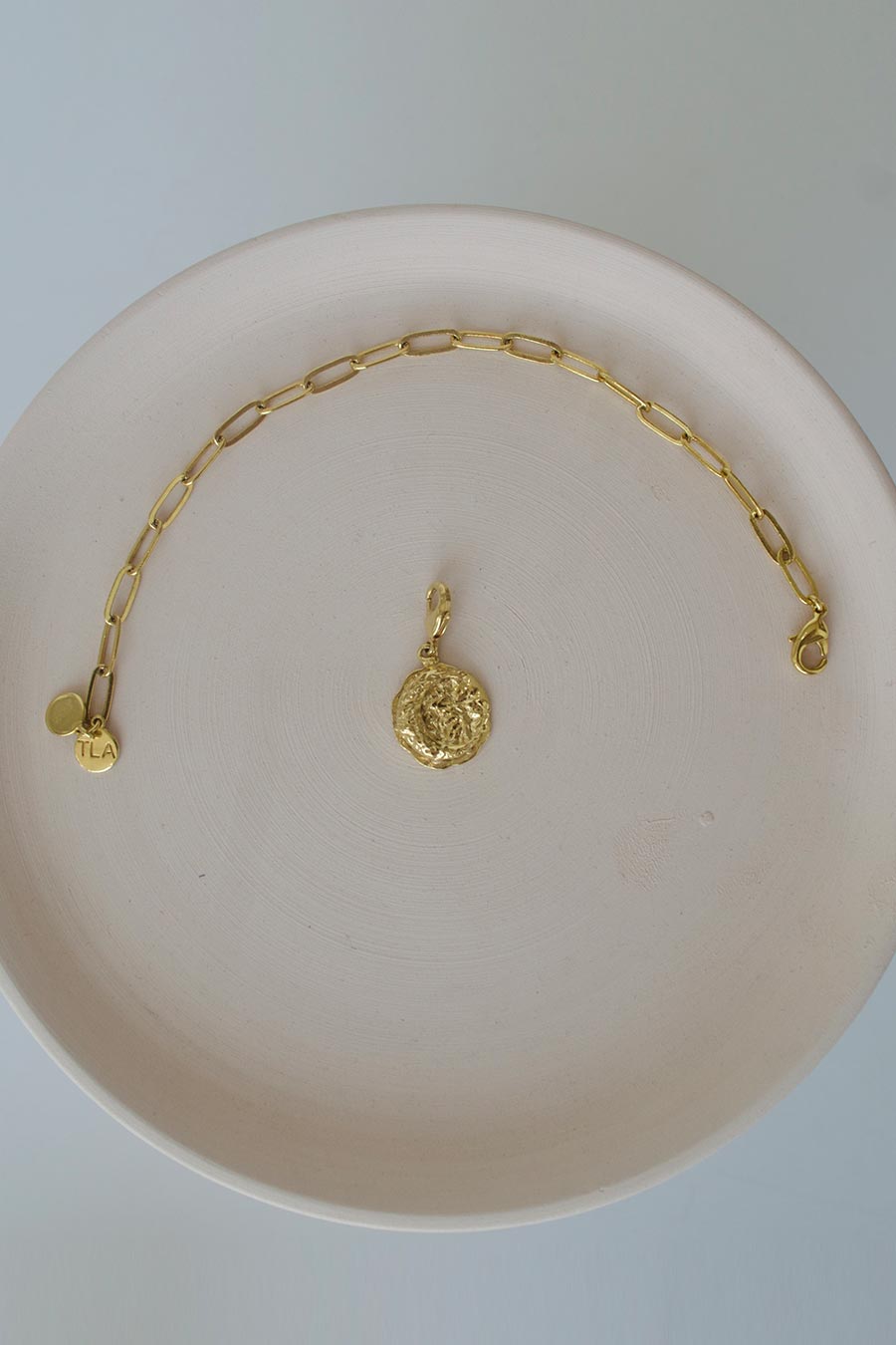 Crescent Moon Charm Pendant