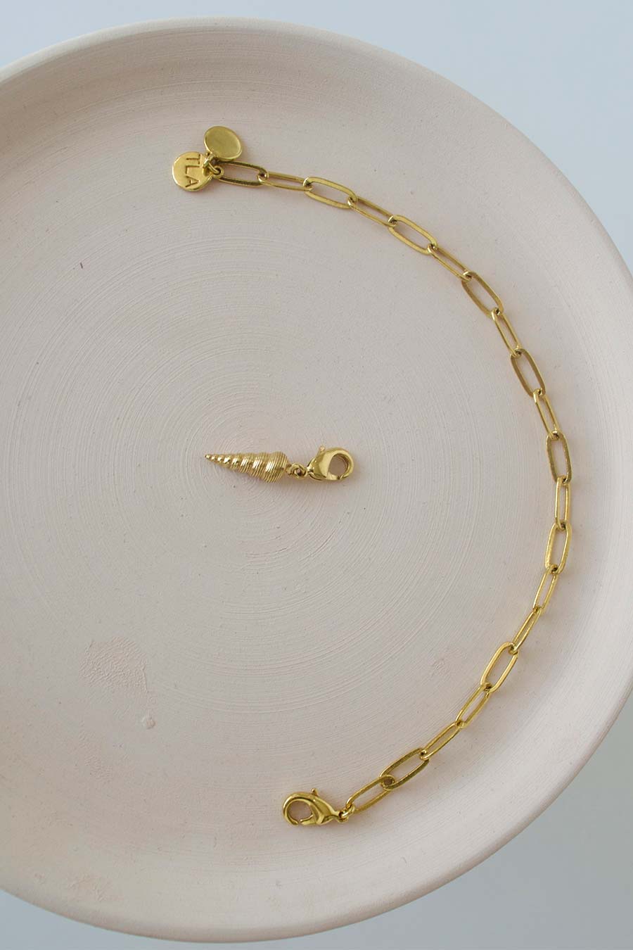Unicorn Horn Shell Charm Pendant