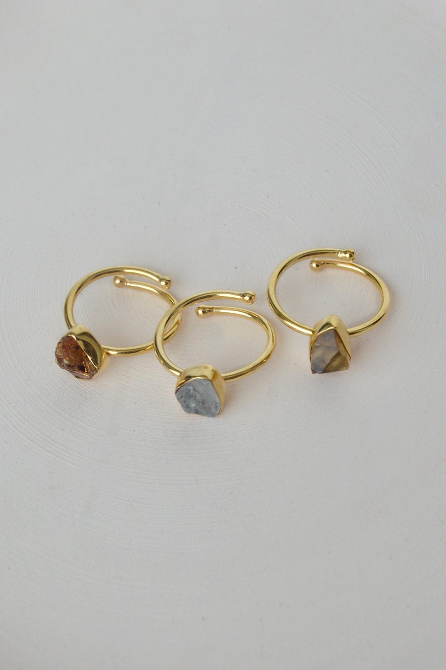 Stackable Pearl Rings (Set of 3)