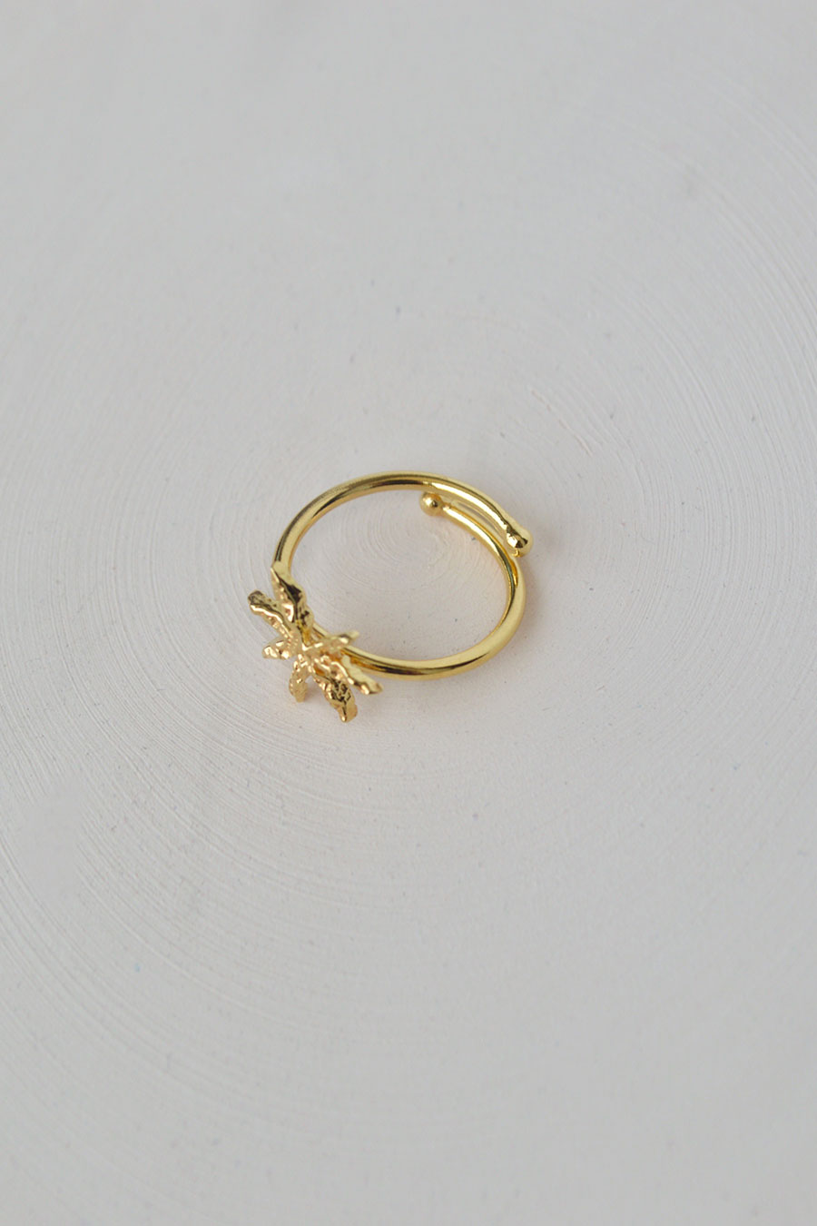 Cinnamon Adjustable Star Ring