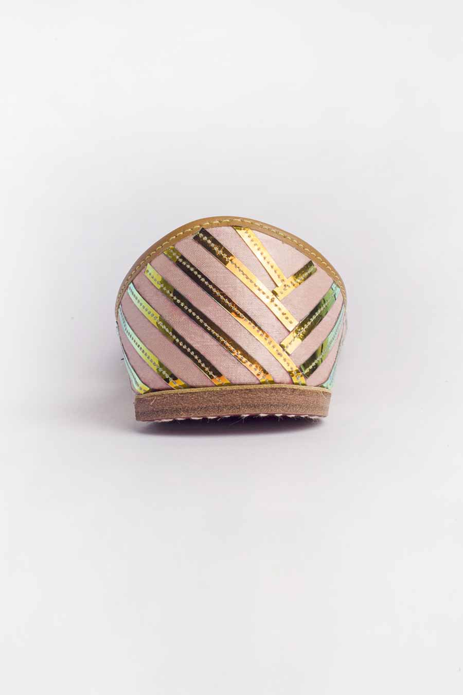 Fuchsia - Pink Surface Ornament Jutti