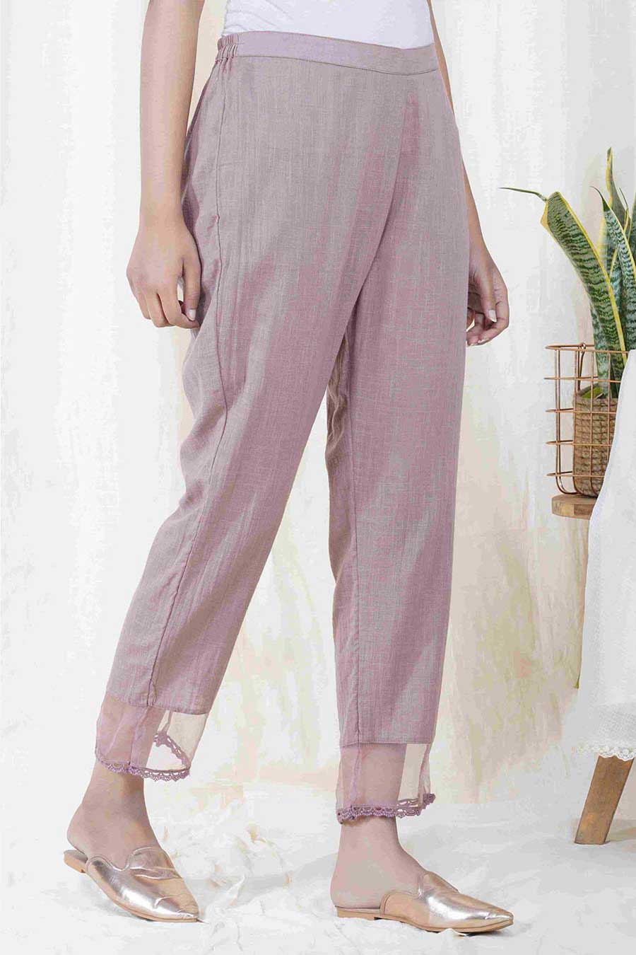 Rosewood Relaxed Cotton Pant