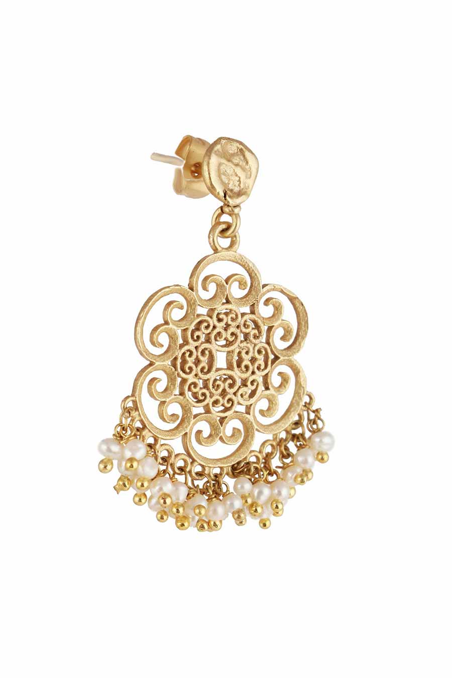 Gold Blossom Earrings