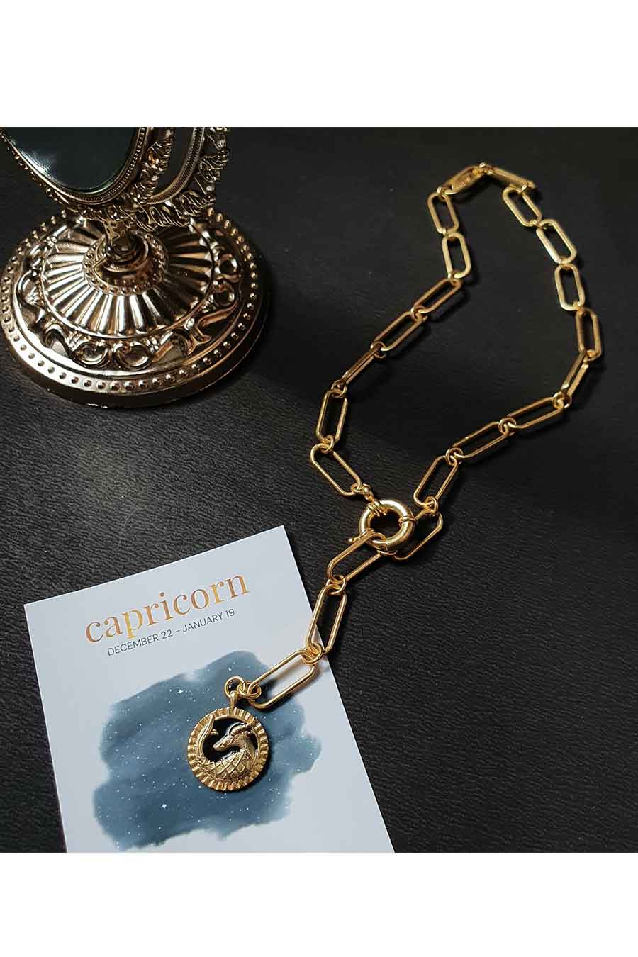 Soul of the Sea Goat - Capricorn Necklace